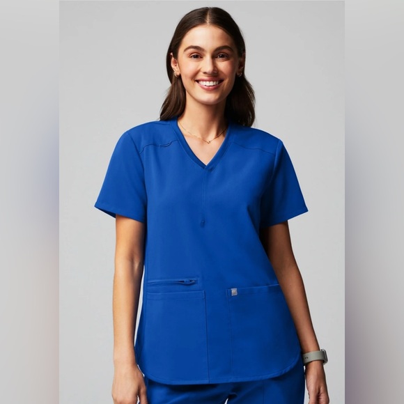 Fabletics Scrub Set (royal blue) - Picture 5 of 6